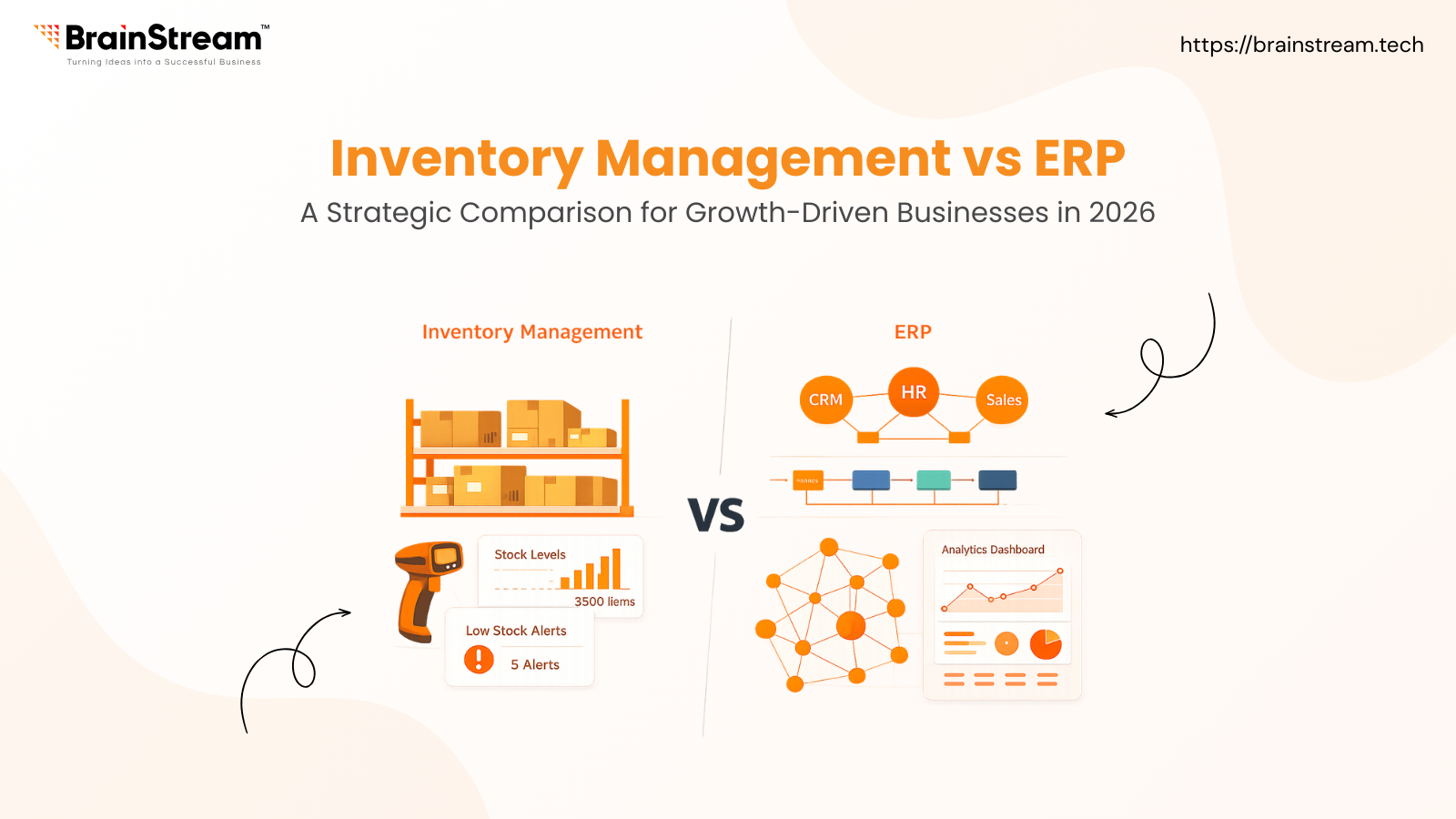 Inventory Management vs ERP: A Strategic Comparison for Growth-Driven Businesses in 2026