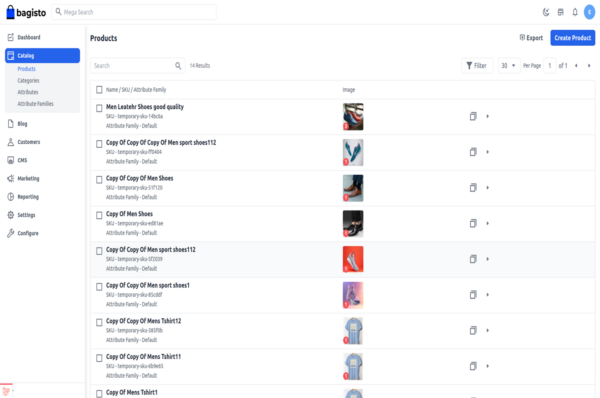 Bagisto ConvertStoreToWeb