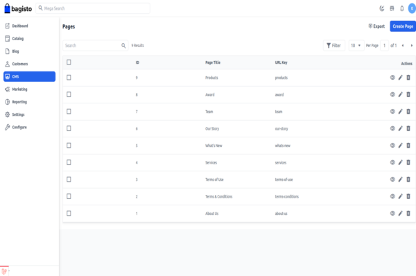 Bagisto ConvertStoreToWeb
