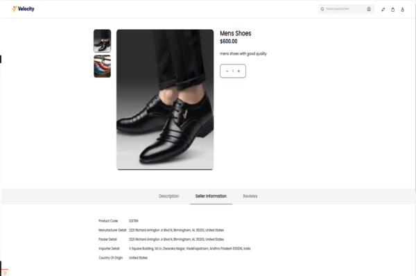 Bagisto Supplier Info