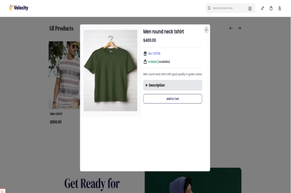 Instant Product View