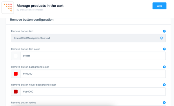 Bulk Remove from Cart