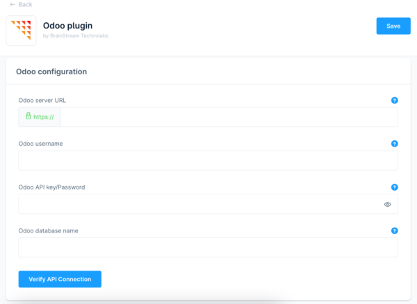 Odoo Integration