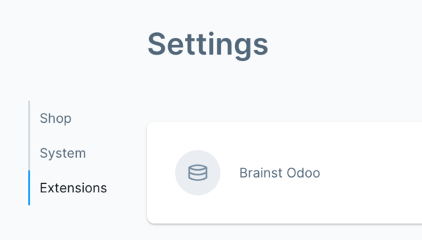 Odoo Integration