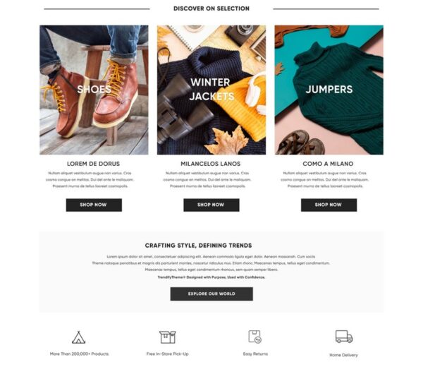 Trendify Shop Theme