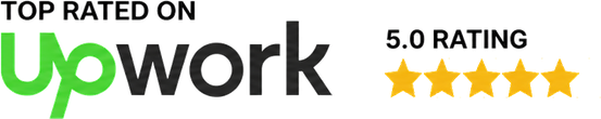 Upwork Rating - Top Rated Plus Agency